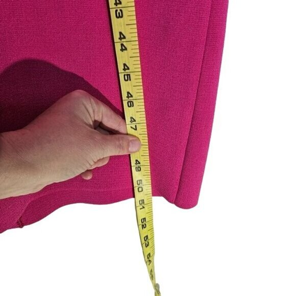 ST. JOHN Twisted Off-the-shoulder Milano Knit Midi Dress Stretchy Fall 2022‎ 18 - Picture 16 of 16